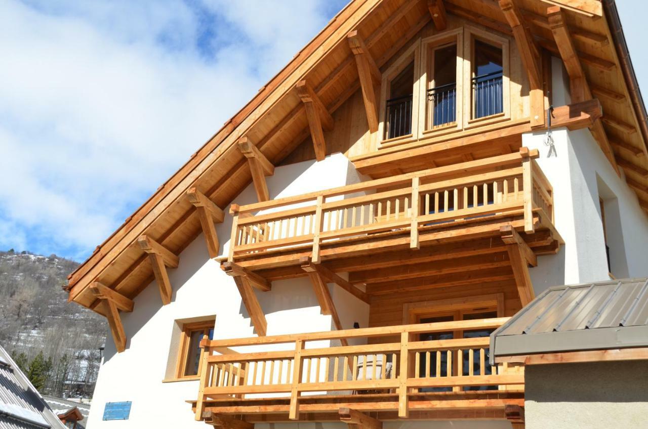 Le Gabion, Luxueux Appartement Avec Sauna, Serre Chevalier Vallee Saint-Chaffrey Εξωτερικό φωτογραφία