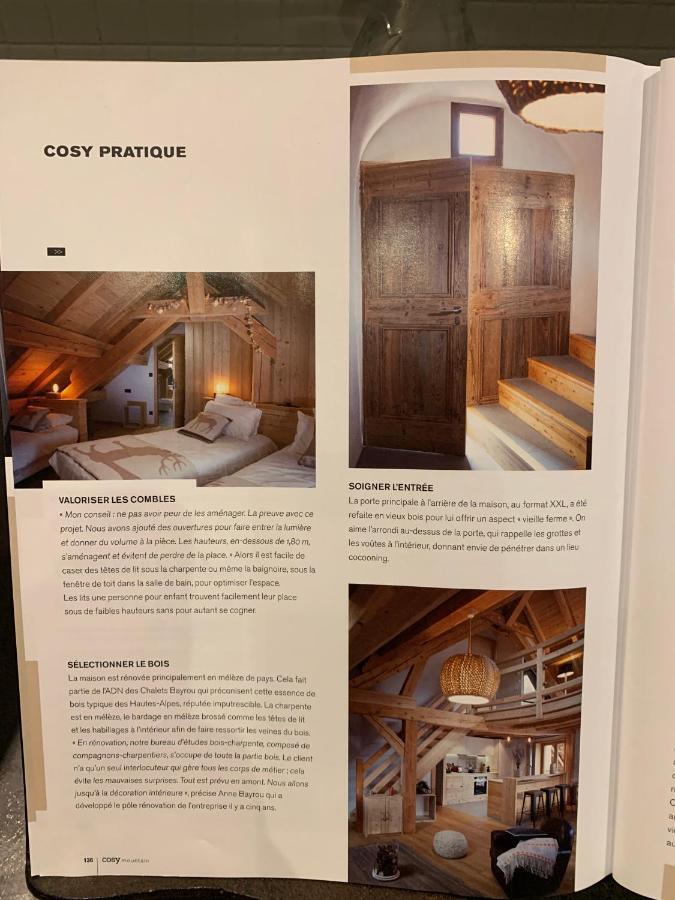 Le Gabion, Luxueux Appartement Avec Sauna, Serre Chevalier Vallee Saint-Chaffrey Εξωτερικό φωτογραφία